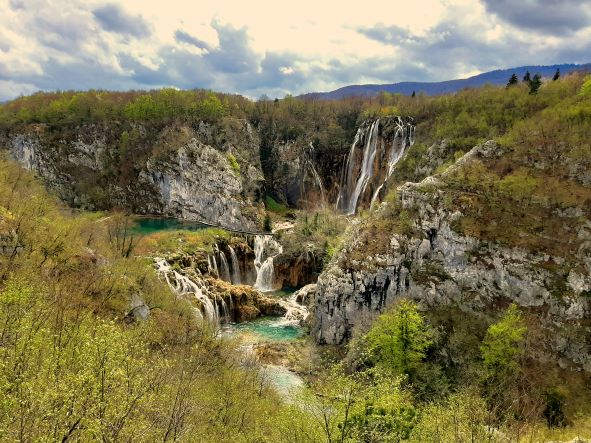Slopes of National Park Plitvice Lakes